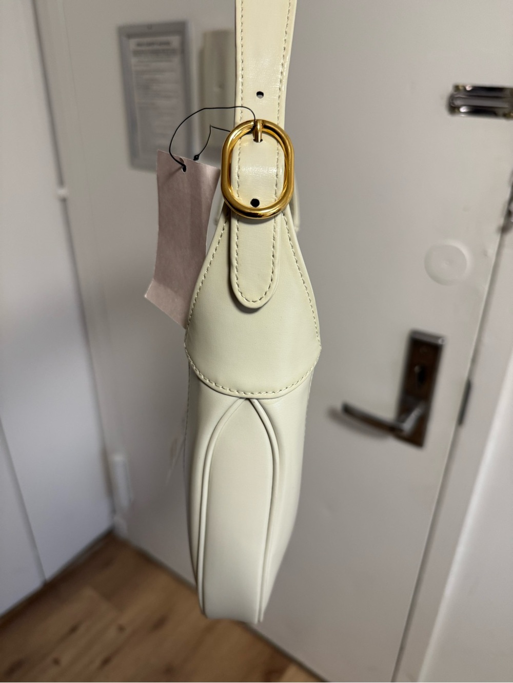 AUTHENTIC Gucci Jackie 1961 Small Bag in Mystic White with Gold Piston Lock - Picture 8 of 9
